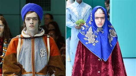 gucci hijab fake|gucci turban scandal.